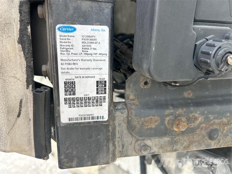 Utility VS2RA 53 ft x 102 in T/A Refrigerated Trailer Piekabes ar temperatūras kontroli