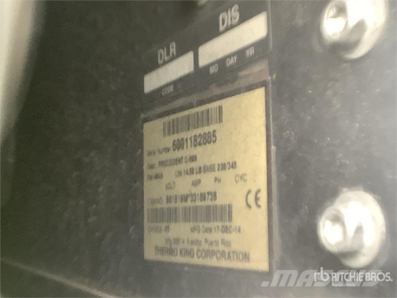 Utility VS2RA 53 ft x 102 in T/A Refrigerated Trailer Piekabes ar temperatūras kontroli