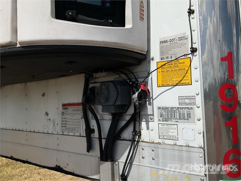 Utility VS2RA 53 ft x 102 in T/A Refrigerated Trailer Frysetrailer Semi