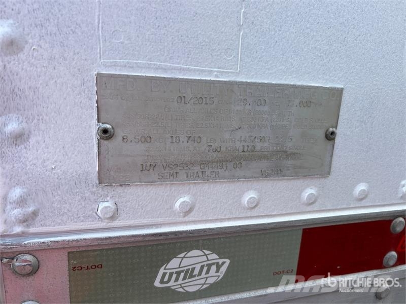 Utility VS2RA 53 ft x 102 in T/A Multi -Temp Refrigerated  Напівпричепи-рефрижератори