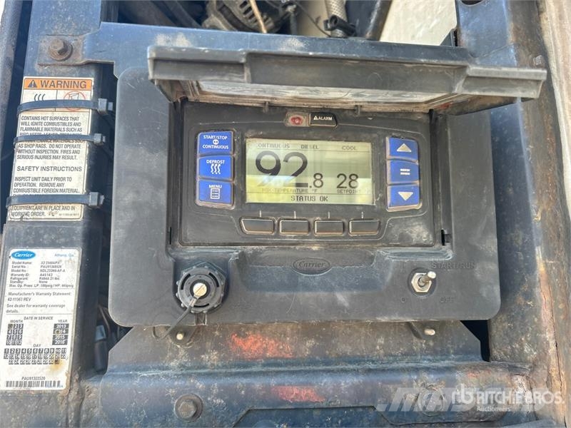 Utility VS2RA 53 ft x 102 in T/A Refrigerated Trailer Frysetrailer Semi