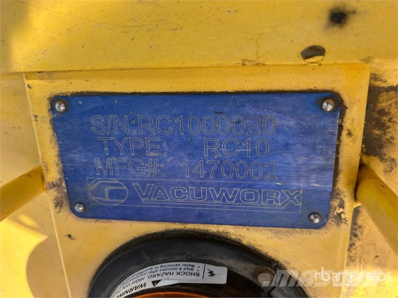 Vacuworx RC10 Pipe Vacuum Lifter Other components