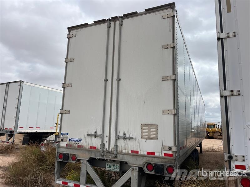 Vanguard 53 ft x 102 in T/A Van Trailer Furgons