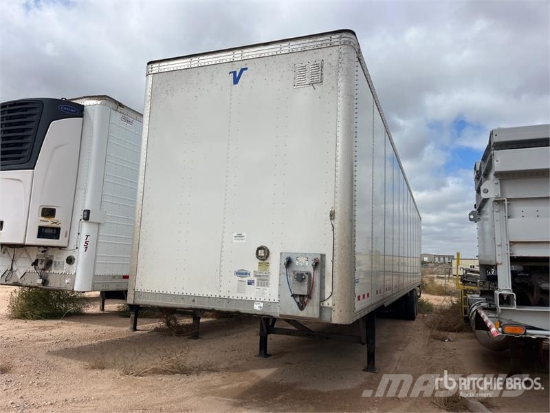 Vanguard 53 ft x 102 in T/A Van Trailer Furgons