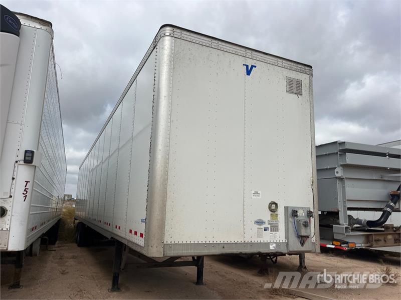 Vanguard 53 ft x 102 in T/A Van Trailer Furgons