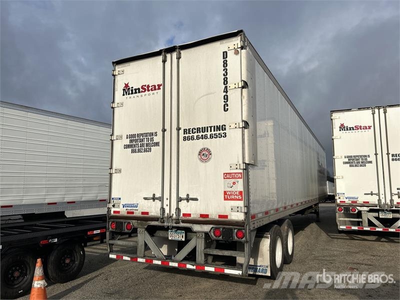 Vanguard 53 ft x 102 in T/A Rem Maxcube Van Trailer Прицепы-фургоны