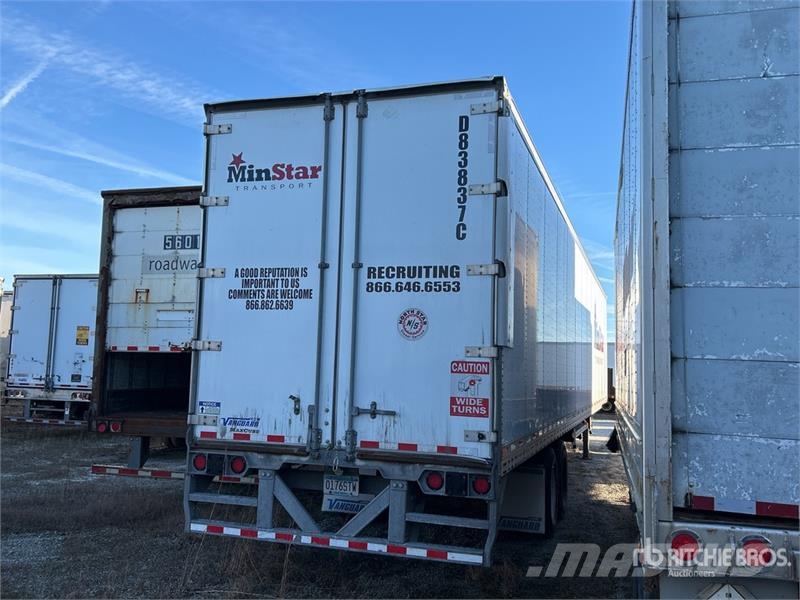 Vanguard 53 ft x 102 in T/A REM MAXCUBE Van Trailer Прицепы-фургоны