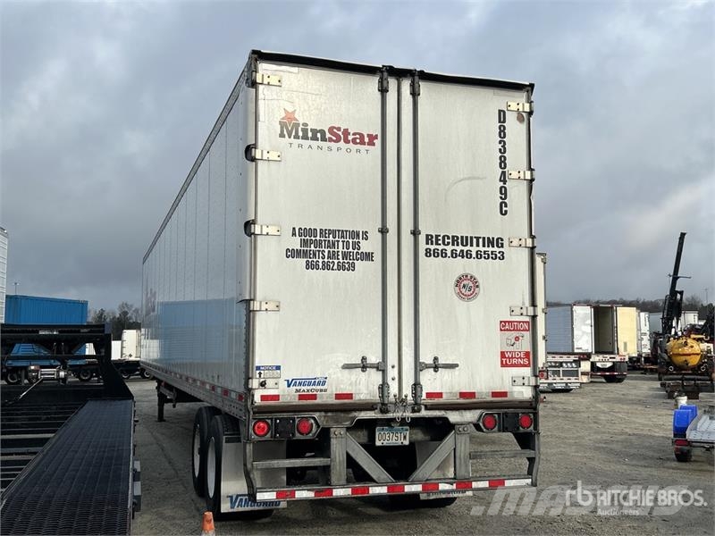 Vanguard 53 ft x 102 in T/A Rem Maxcube Van Trailer Прицепы-фургоны