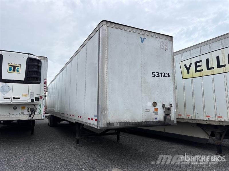 Vanguard REM VXP 53 53 ft x 102 in T/A Van Trailer Anhänger-Kastenaufbau
