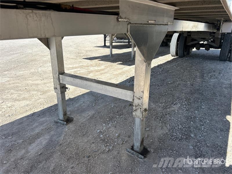 Vanguard S-85-SS 39 ft T/A Aluminum Frameless End Dump Trai Bañera
