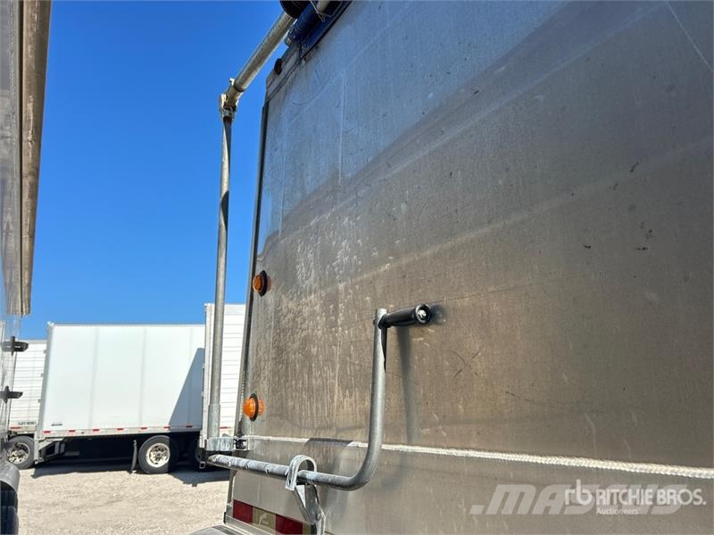 Vanguard S-85-SS 39 ft T/A Aluminum Frameless End Dump Trai Bañera