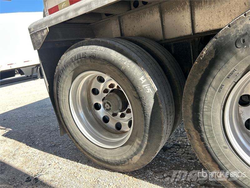 Vanguard S-85-SS 39 ft T/A Aluminum Frameless End Dump Trai Bañera