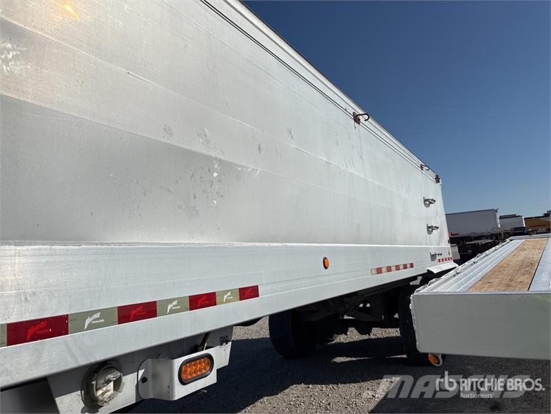 Vantage 39 ft T/A Aluminum Quarter Frame End Dump Trailer Bañera