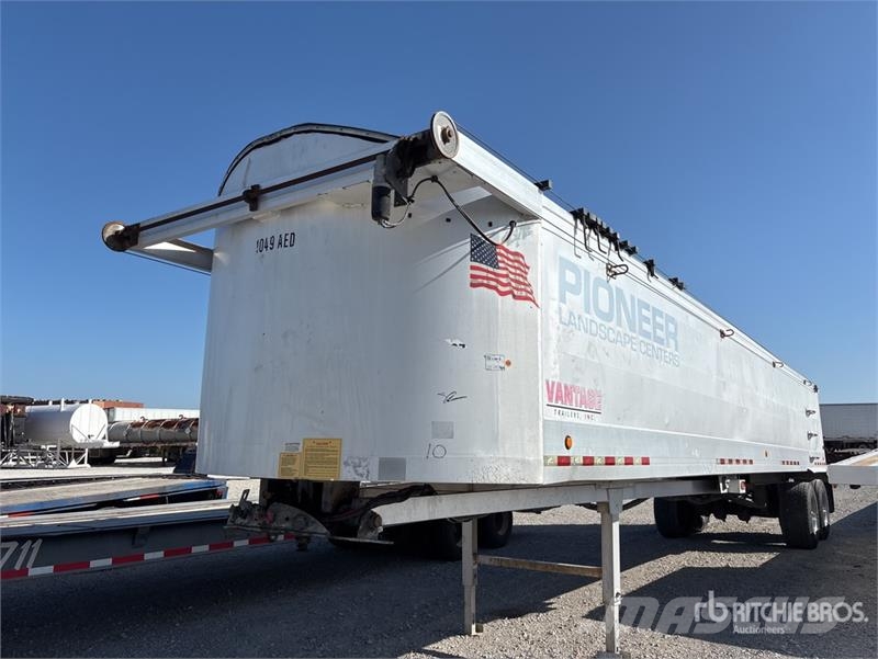 Vantage 39 ft T/A Aluminum Quarter Frame End Dump Trailer Bañera