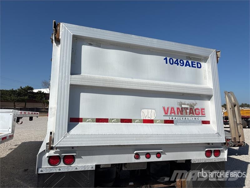 Vantage 39 ft T/A Aluminum Quarter Frame End Dump Trailer Bañera