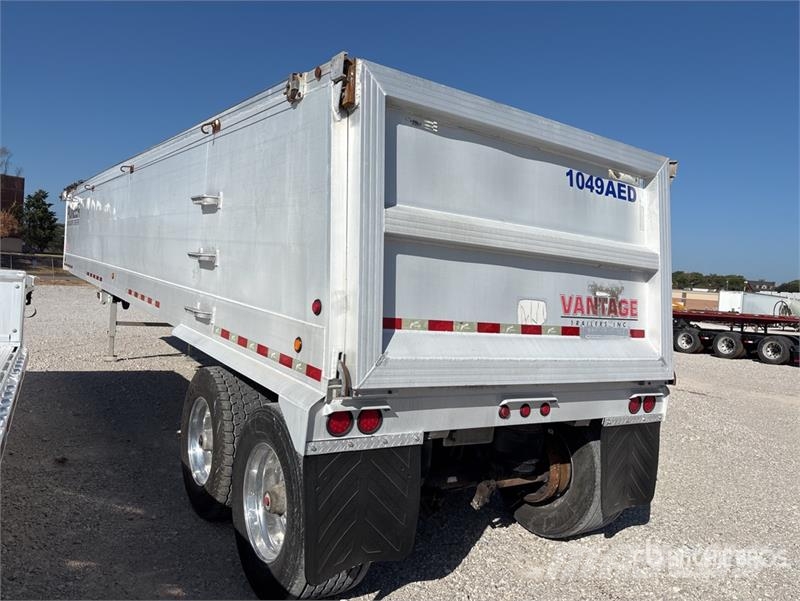 Vantage 39 ft T/A Aluminum Quarter Frame End Dump Trailer Bañera