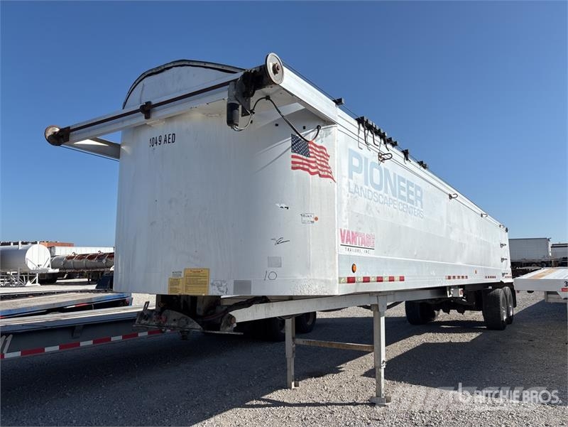 Vantage 39 ft T/A Aluminum Quarter Frame End Dump Trailer Bañera