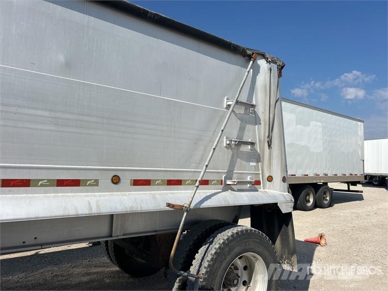 Vantage S-90 28 ft T/A Aluminum End Dump Trailer Bañera