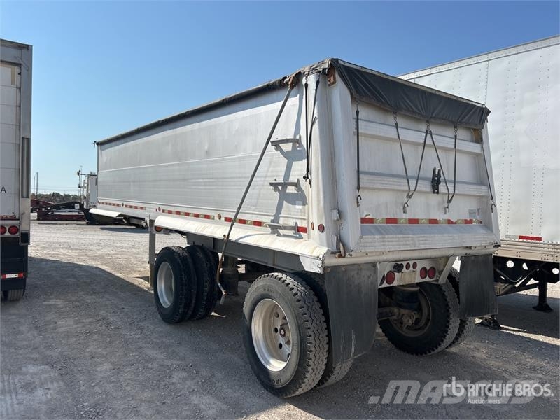 Vantage S-90 28 ft T/A Aluminum End Dump Trailer Bañera