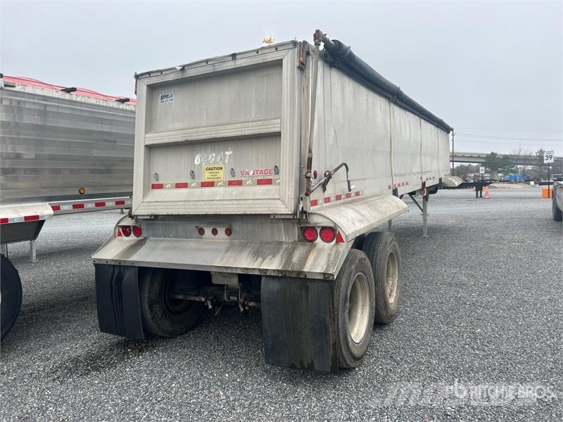 Vantage T-76-SS 38 ft T/A End Dump Trailer مقطورات قلابة