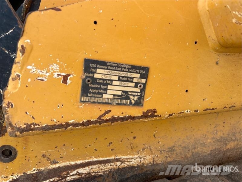 Vermeer CTX100 Mini Compact Track Loader (Inoperable) Kompaktrakodók