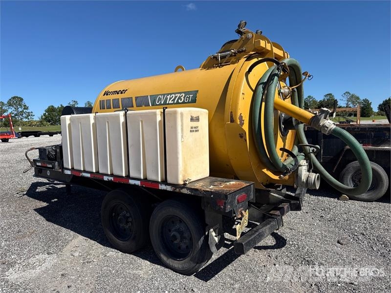 Vermeer CV1273GT 1200 gal T/A Vacuum Excavation Unit Acessórios e peças de equipamento de perfuração