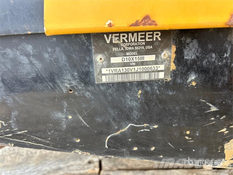 Vermeer D10X15III Directional Drill w/ Lucon 8T152FCBW Tra Oprema za vodoravno smerno vrtanje