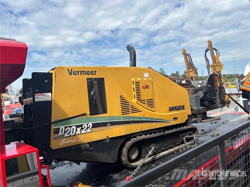 Vermeer D20X22 Horizontal Directional Drilling Equipment