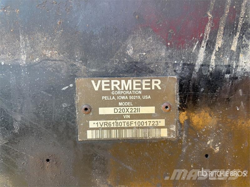 Vermeer DX20x22II Directional Drill w/ Belshe Industries B Horizontal drilling rigs