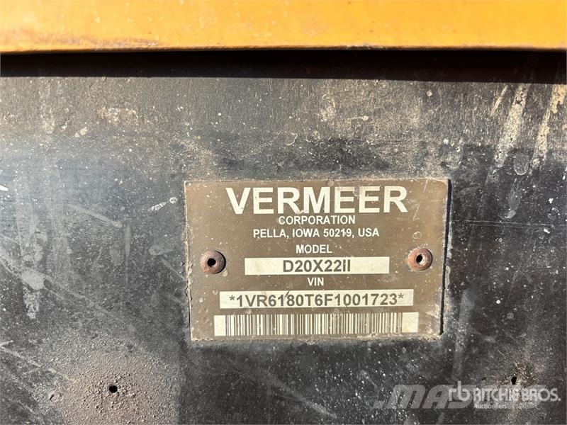 Vermeer DX20x22II Directional Drill Horizontale Richtungsbohrgeräte