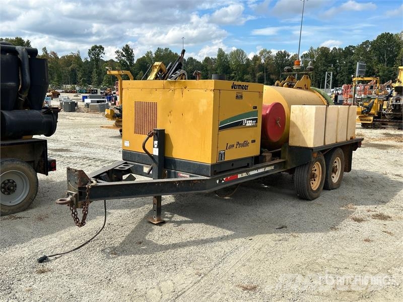 Vermeer LP533DT 500 gal T/A Vacuum Excavation Unit Комплектующие и запасные части для бурильных установок