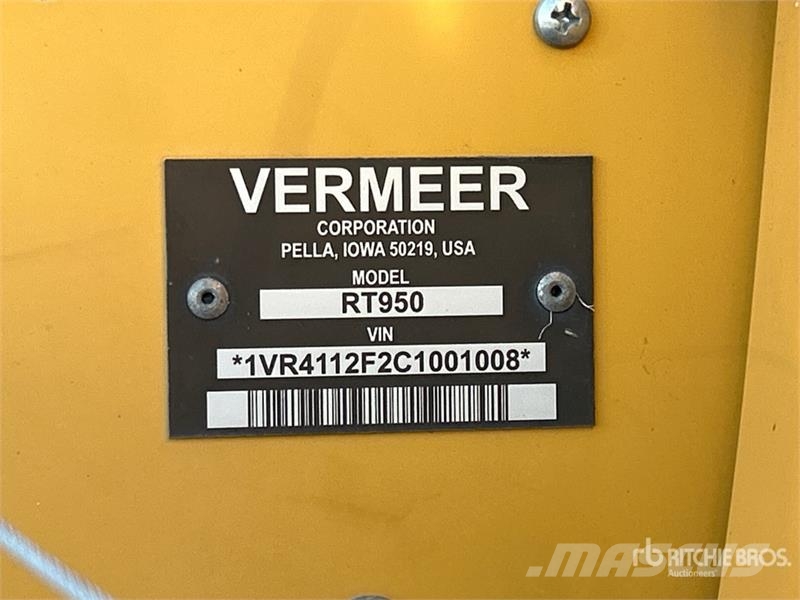 Vermeer RT950 4x4 Rock Saw معدات البناء - غير ذلك