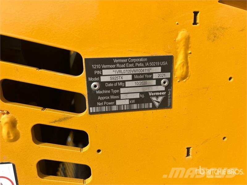 Vermeer S925TX Compact Track Loader Skid steer loaders
