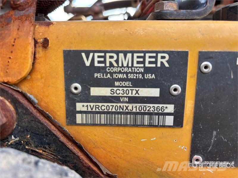 Vermeer SC30TX Stump Grinder Power harrows and rototillers