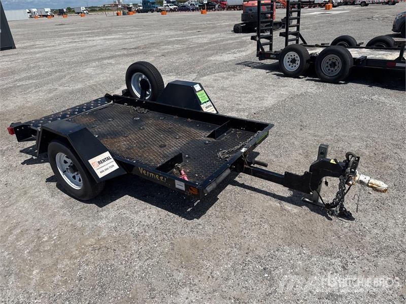 Vermeer TLR33 9 ft S/A Equipment Trailer Biltransportsläp