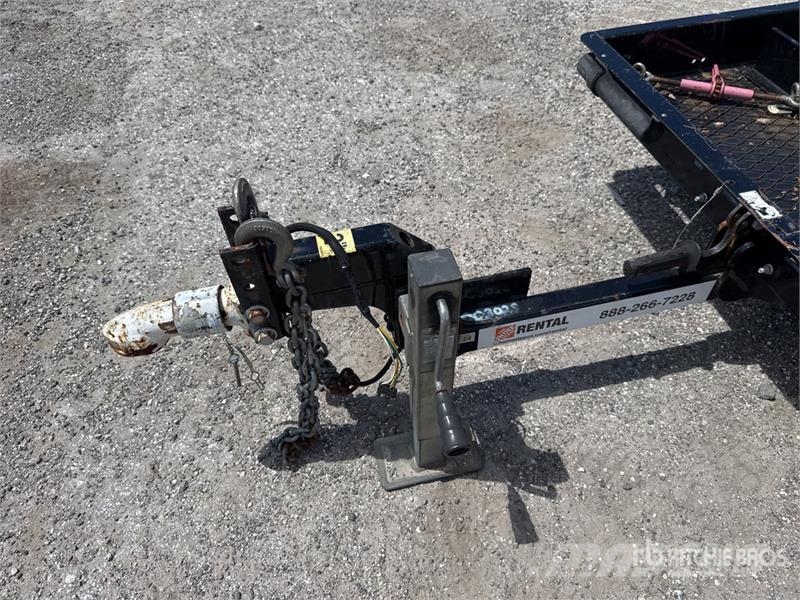 Vermeer TLR33 9 ft S/A Equipment Trailer Biltransportsläp