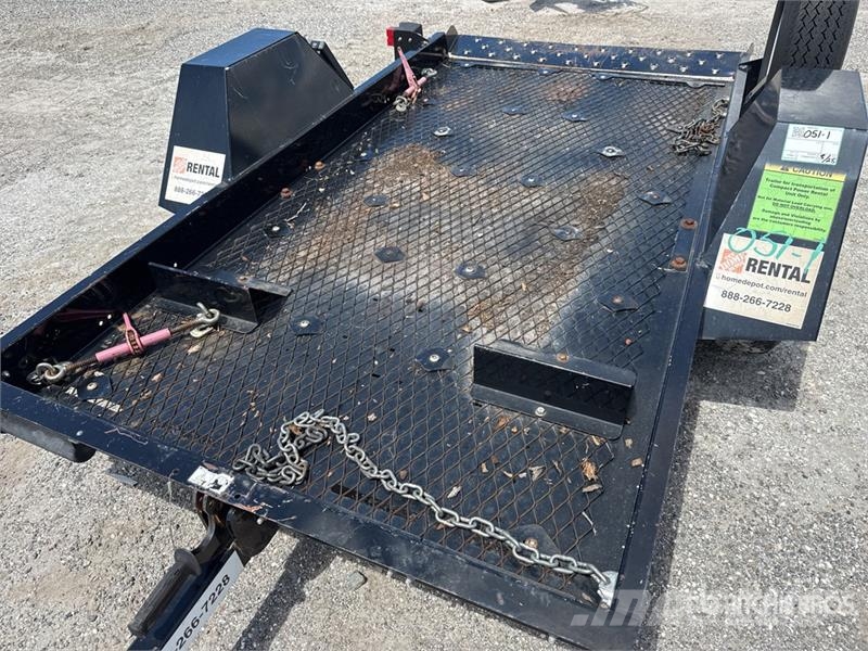 Vermeer TLR33 9 ft S/A Equipment Trailer Biltransportsläp