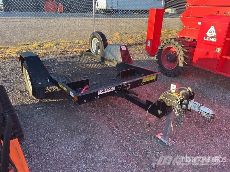 Vermeer TLR33 9 ft S/A Trencher Trailer Zemie treileri