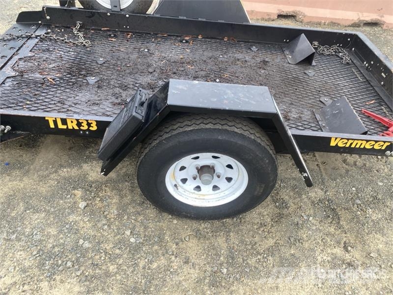Vermeer TLR33 9 ft S/A Equipment Trailer مقطورات مركبات نقل