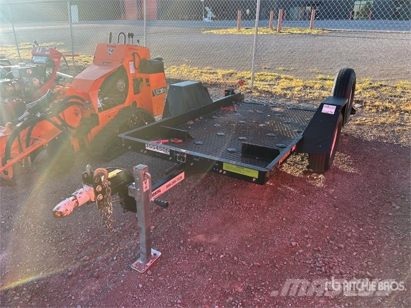 Vermeer TLR33 9 ft S/A Trencher Trailer Zemie treileri