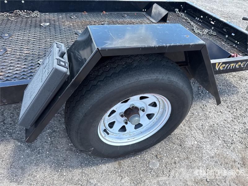 Vermeer TLR33 9 ft S/A Equipment Trailer Biltransportsläp