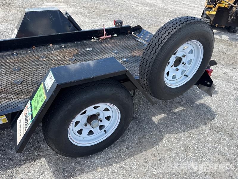 Vermeer TLR33 9 ft S/A Equipment Trailer Biltransportsläp