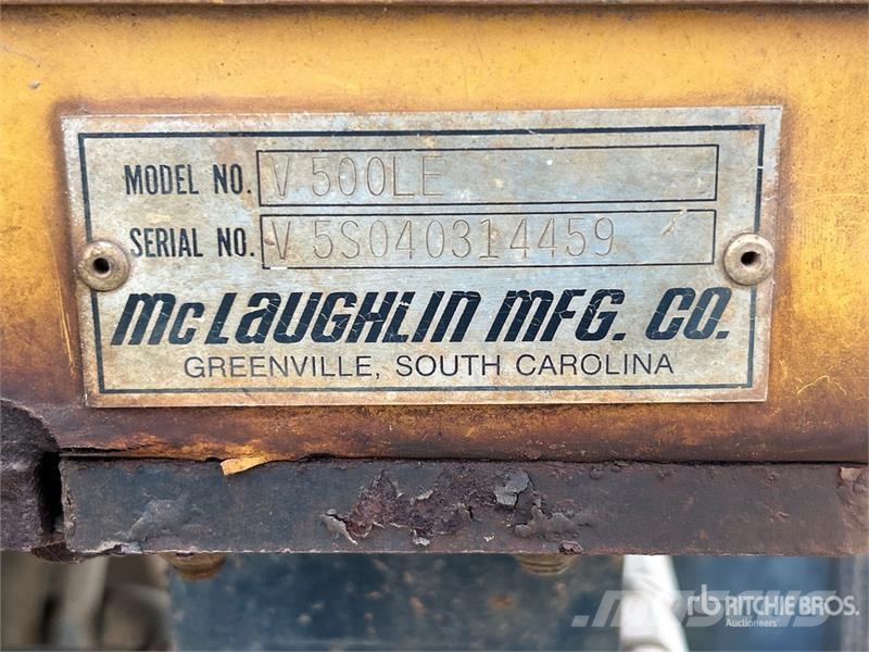 Vermeer V500 LE 500 gal T/A Portable Vacuum Excavation Uni 掘削装置アクセサリー・アタッチメント及びスペアパーツ