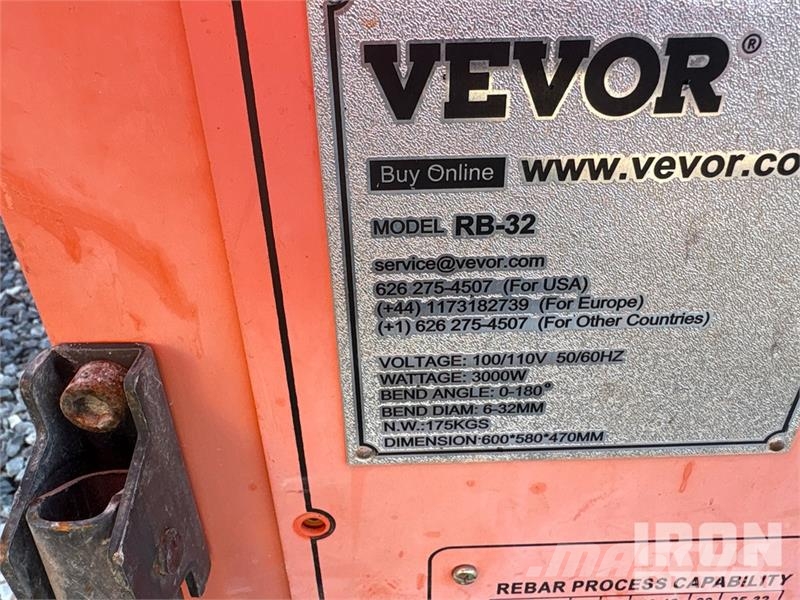  Vevor RB-32 Electric Rebar Bending Machine 其他