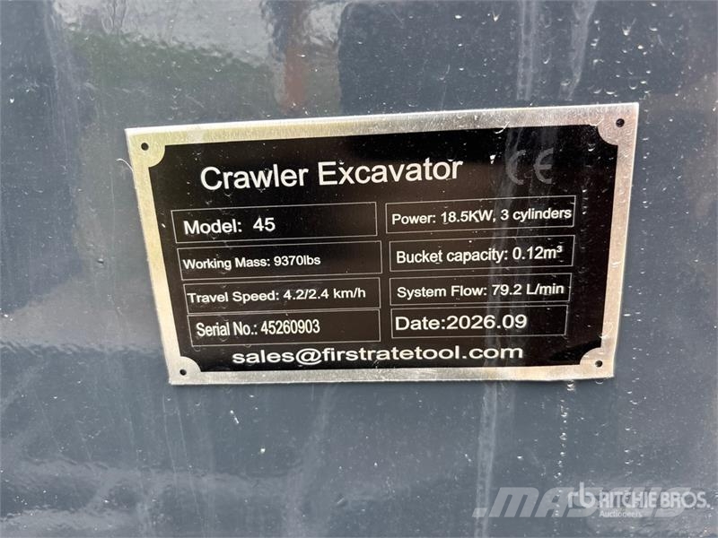 Vicsec VC45 Mini Excavator (Unused) Miniexcavadoras