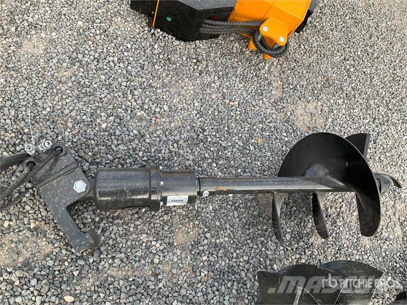 Vicsec VCAG400 16 in Excavator Auger - Fits 1 - 3 ton Exc Bohrer