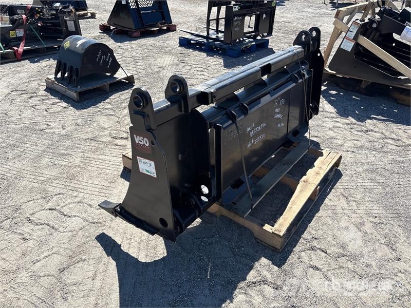 Virnig 72 in Skid Steer Rake Alte componente