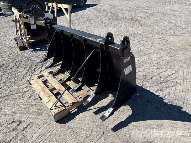 Virnig 72 in Skid Steer Rake Alte componente