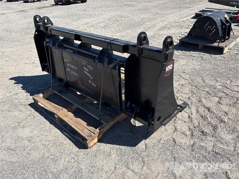 Virnig 72 in Skid Steer Rake Alte componente