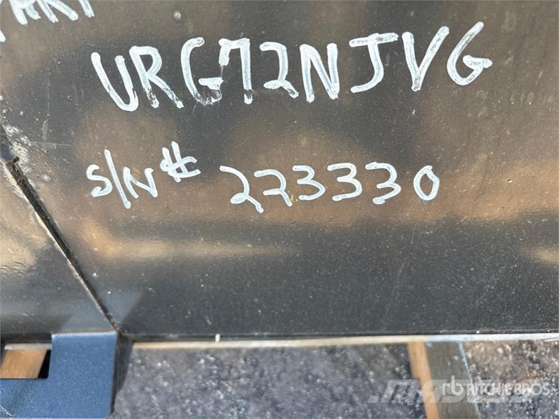 Virnig 72 in Skid Steer Rake Alte componente